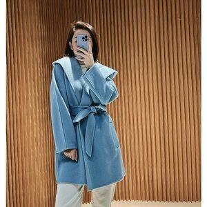 Double sided handmade 100% wool coat